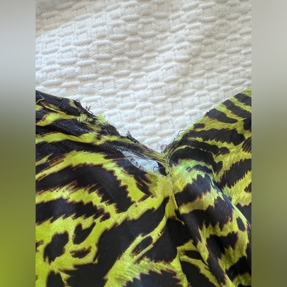 GANNI Green Printed Skirt - Picture 14 of 16